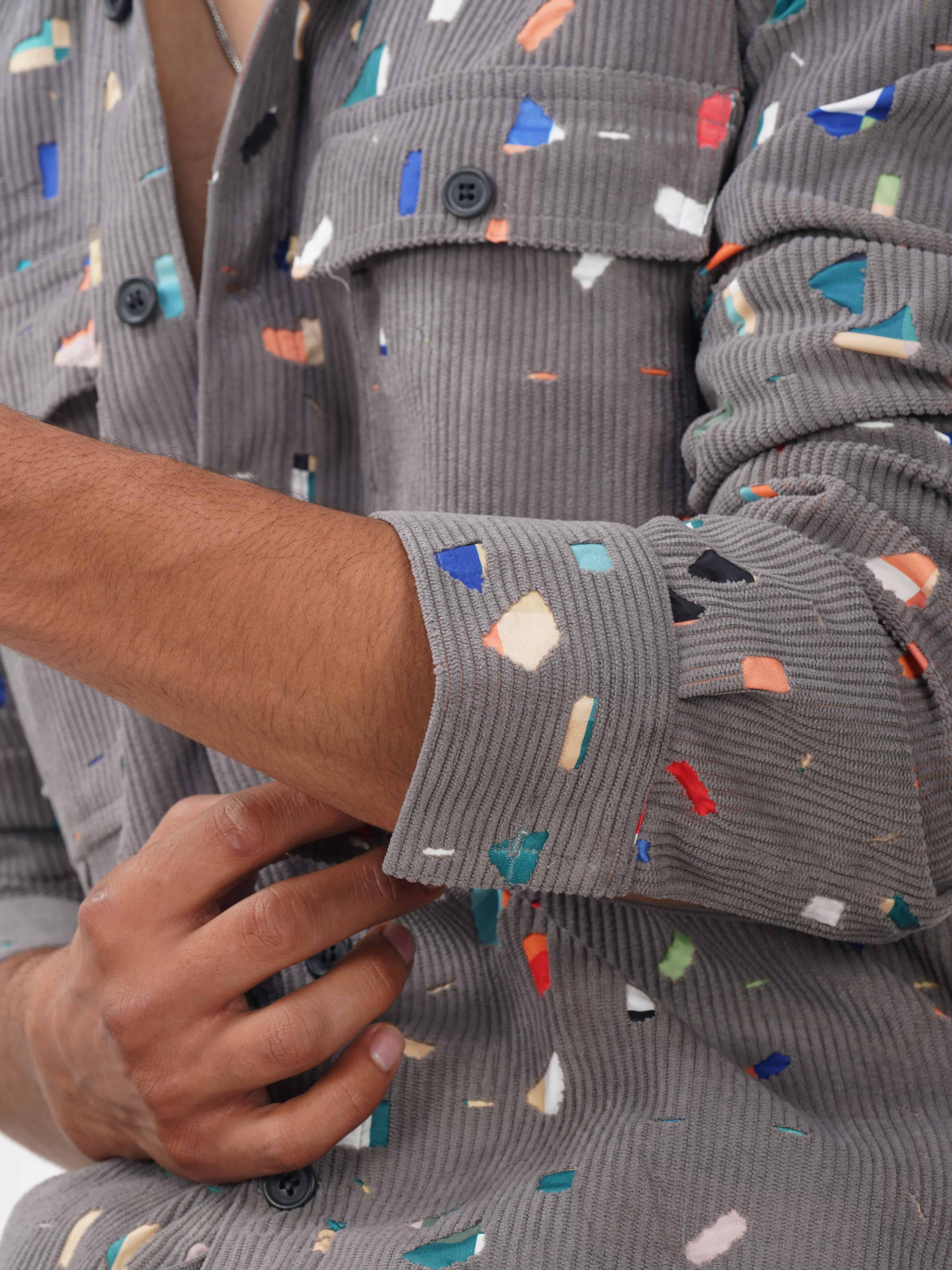 Grey Imported Premium Shirt for Men's