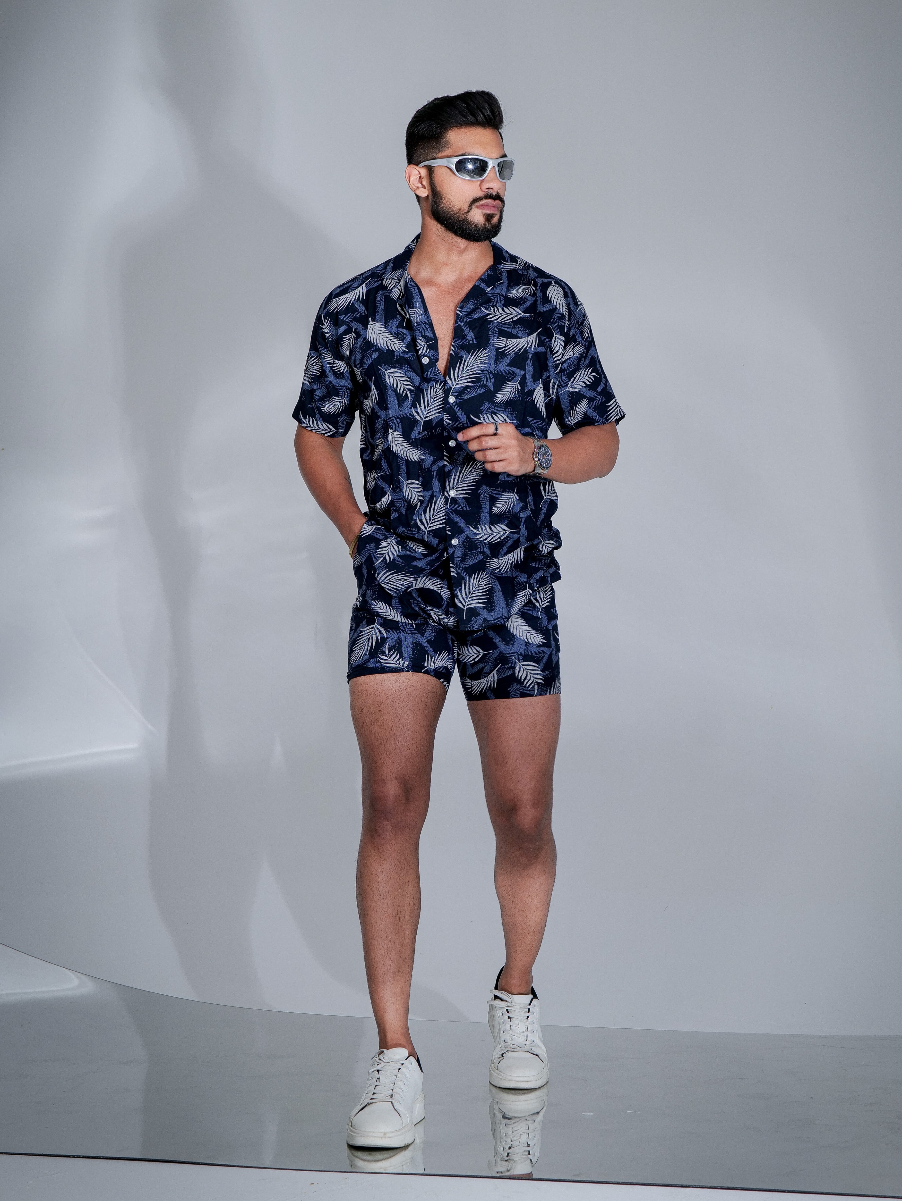 Blue Printed Co-Ords Set