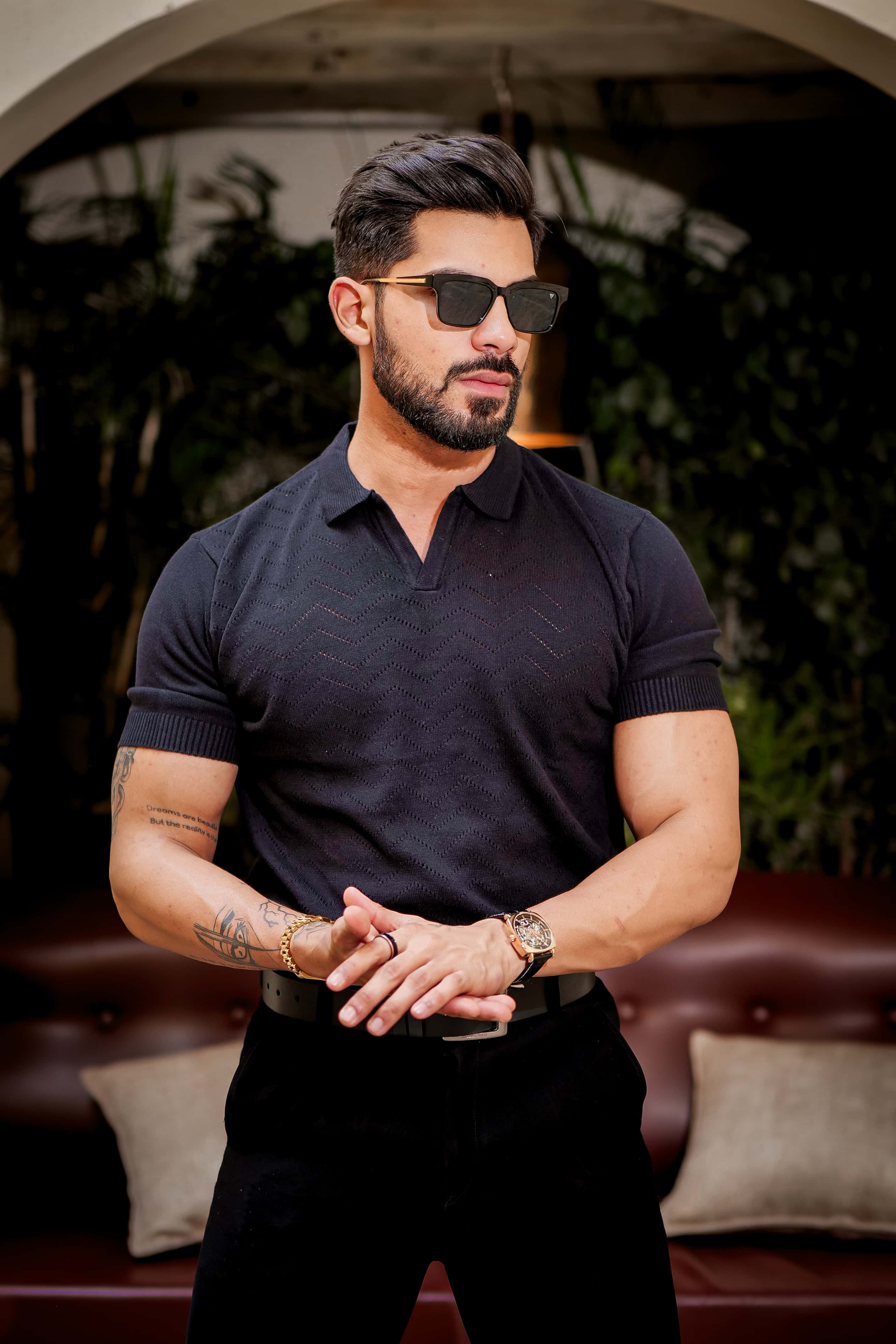 Z-Black Designer Cotton Half Sleeve Premium T Shirt