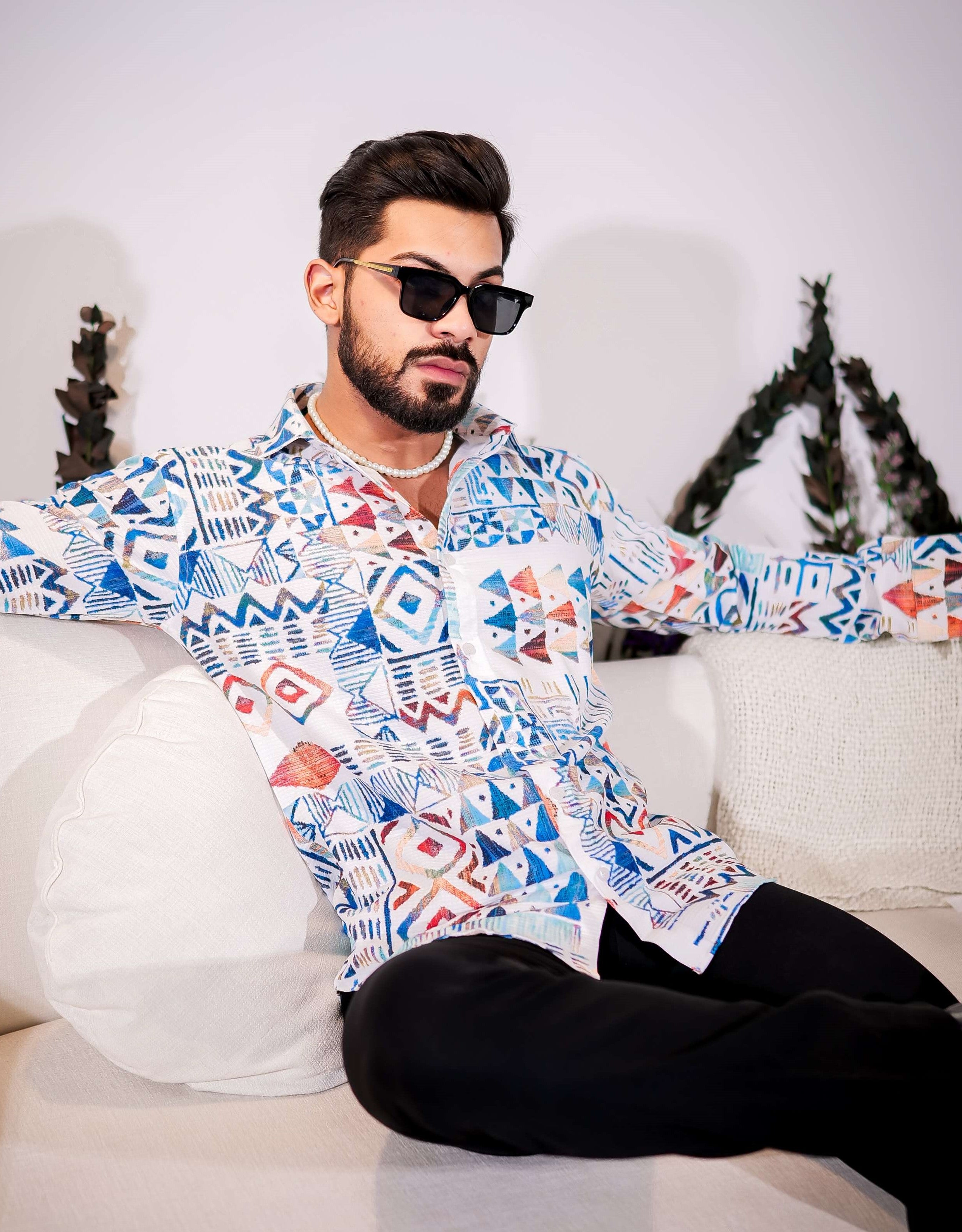 Light Blue Imported Premium Shirt for Men's