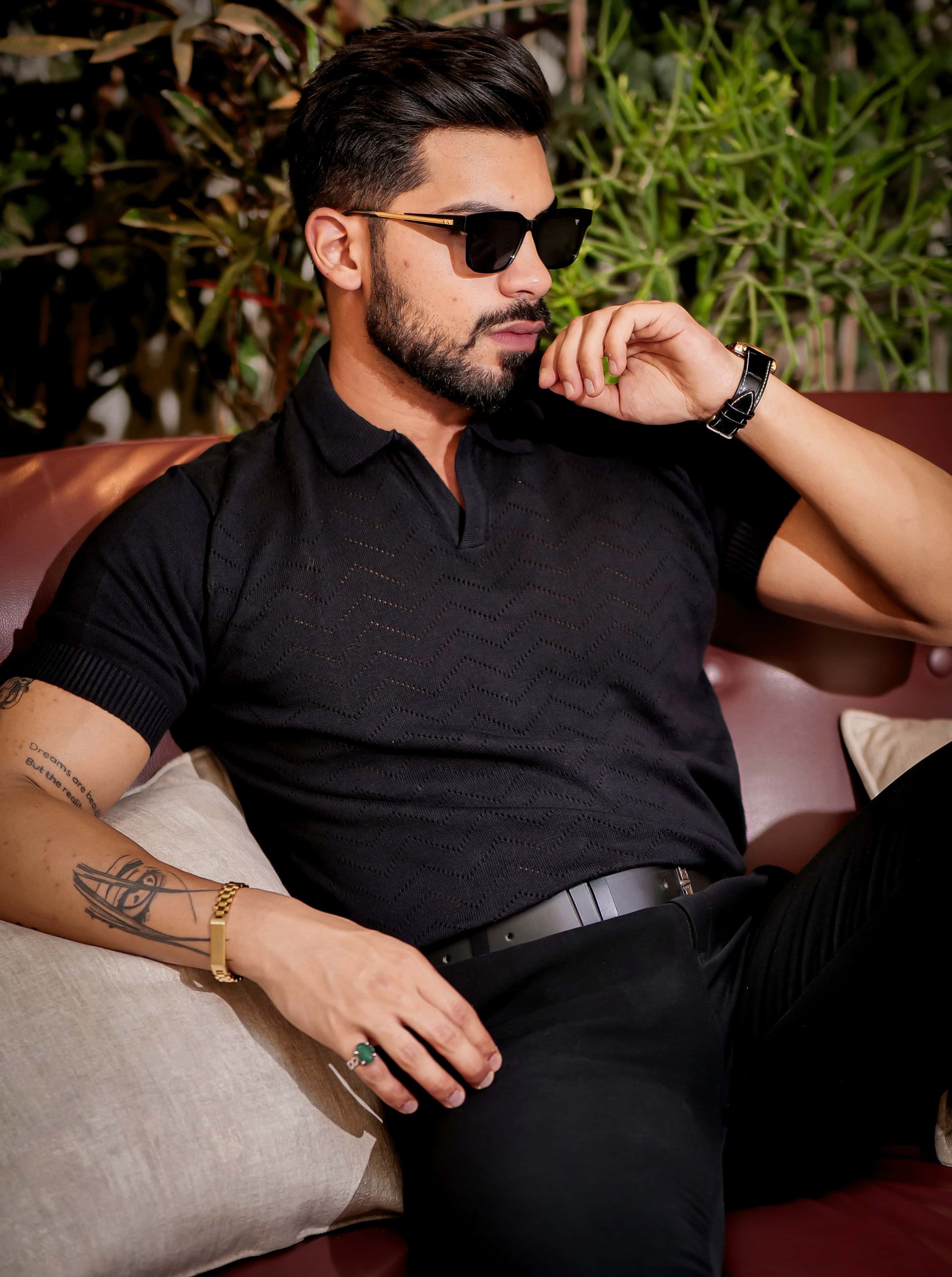 Z-Black Designer Cotton Half Sleeve Premium T Shirt