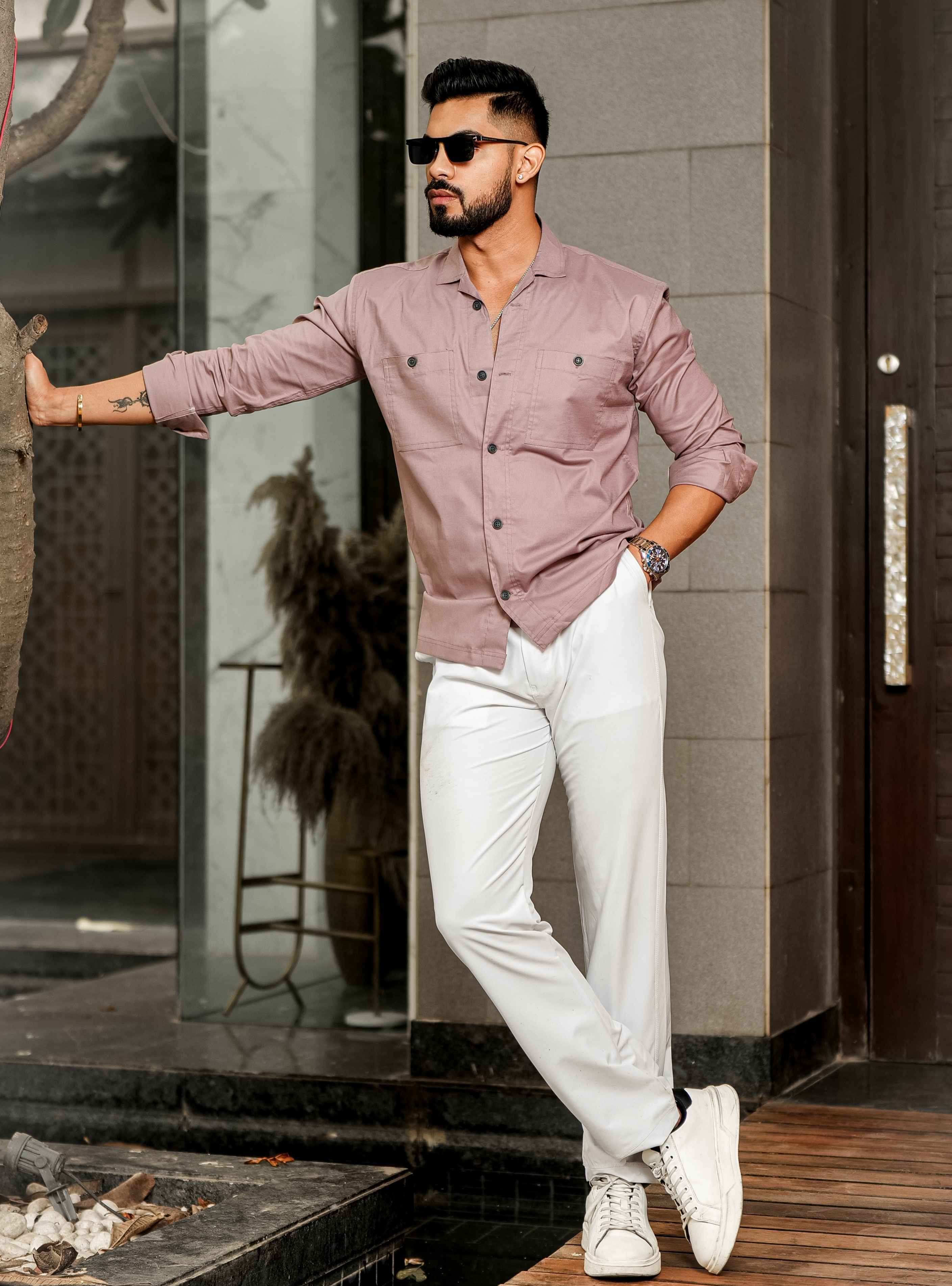 Magento Oxford Cotton Over Shirt