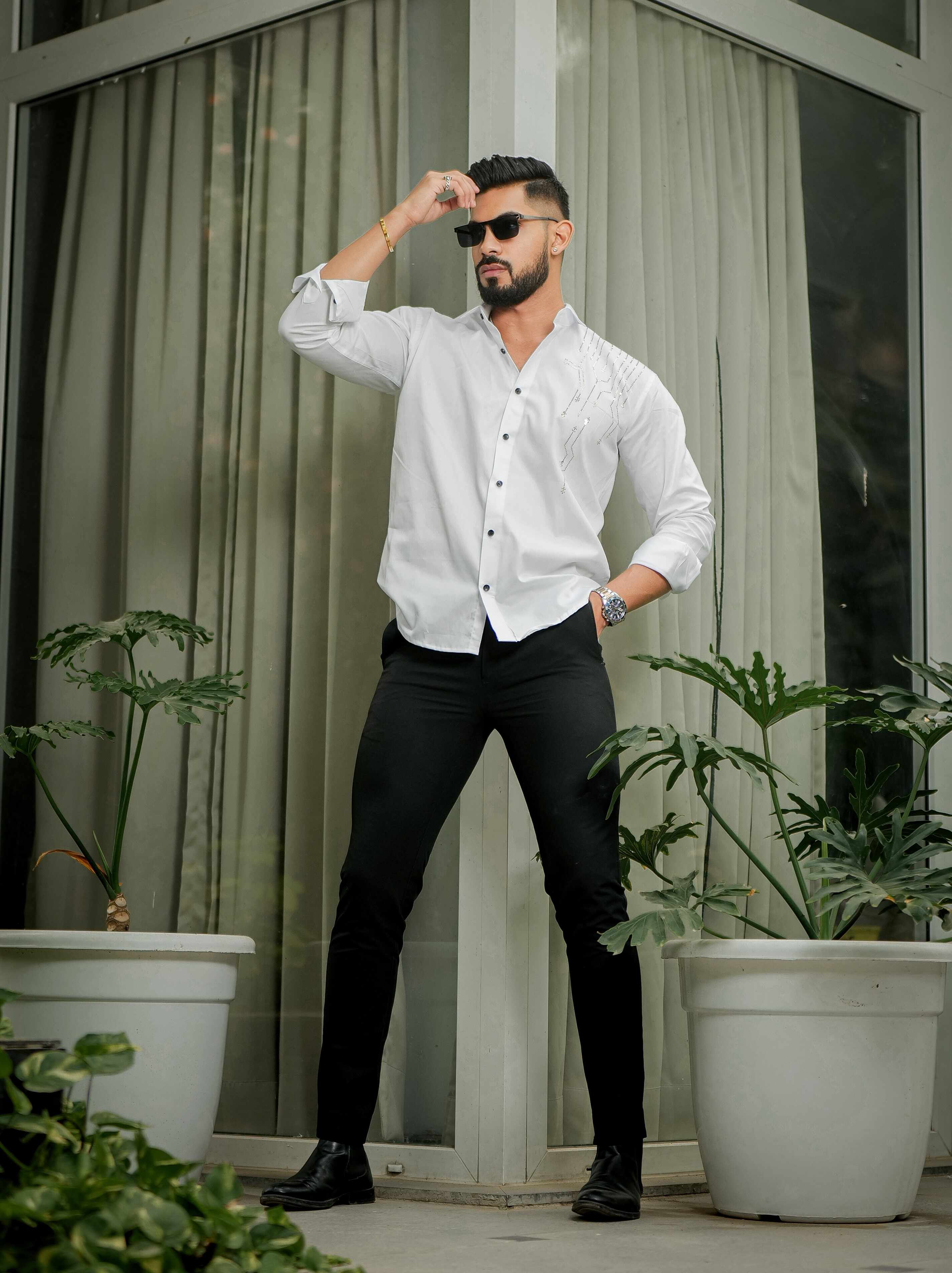 Clubbing Outfit Party Wear For Men Casual All Black Party Outfits