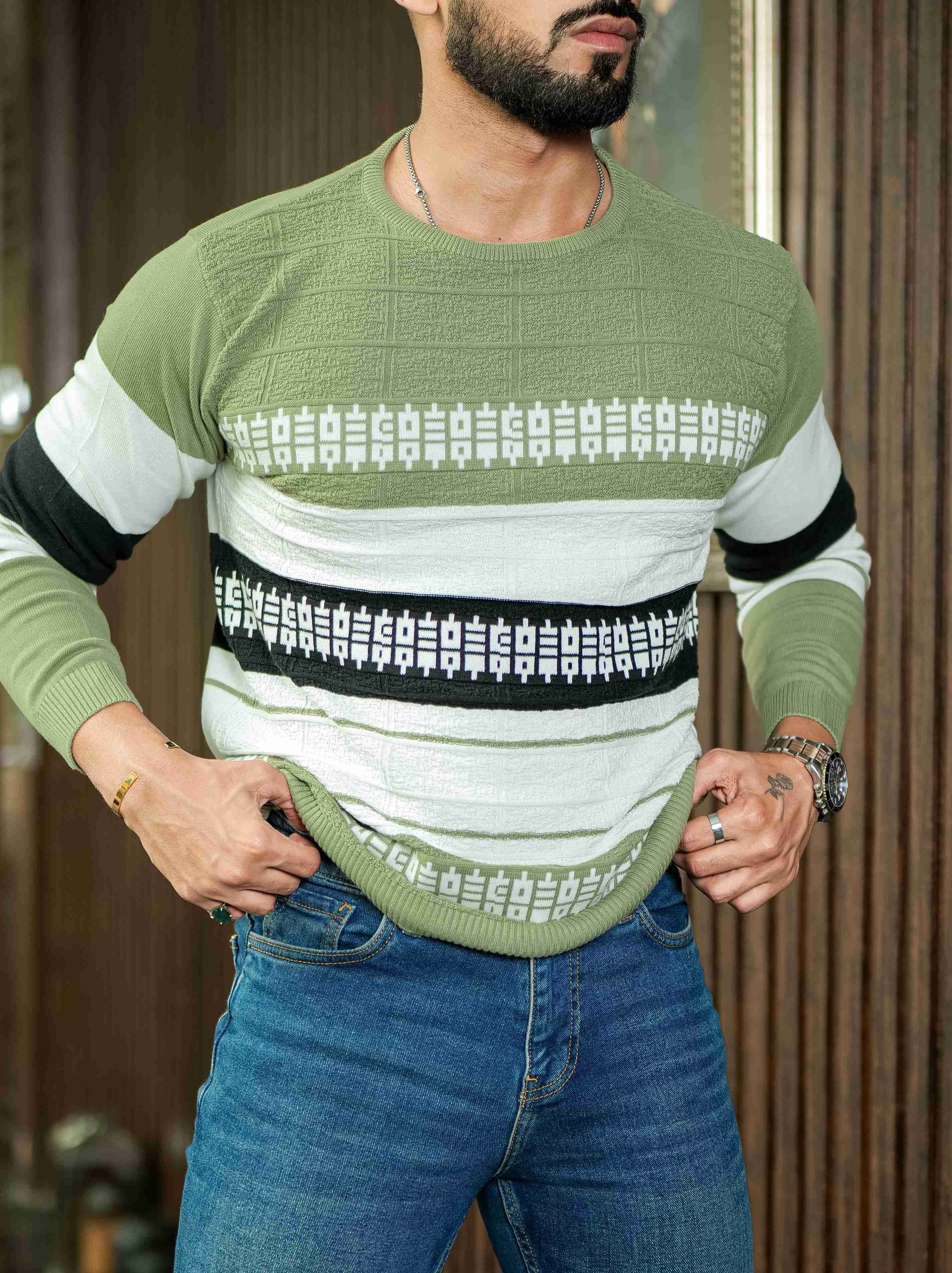 Multi Cotton Full Sleeve Premium T Shirt