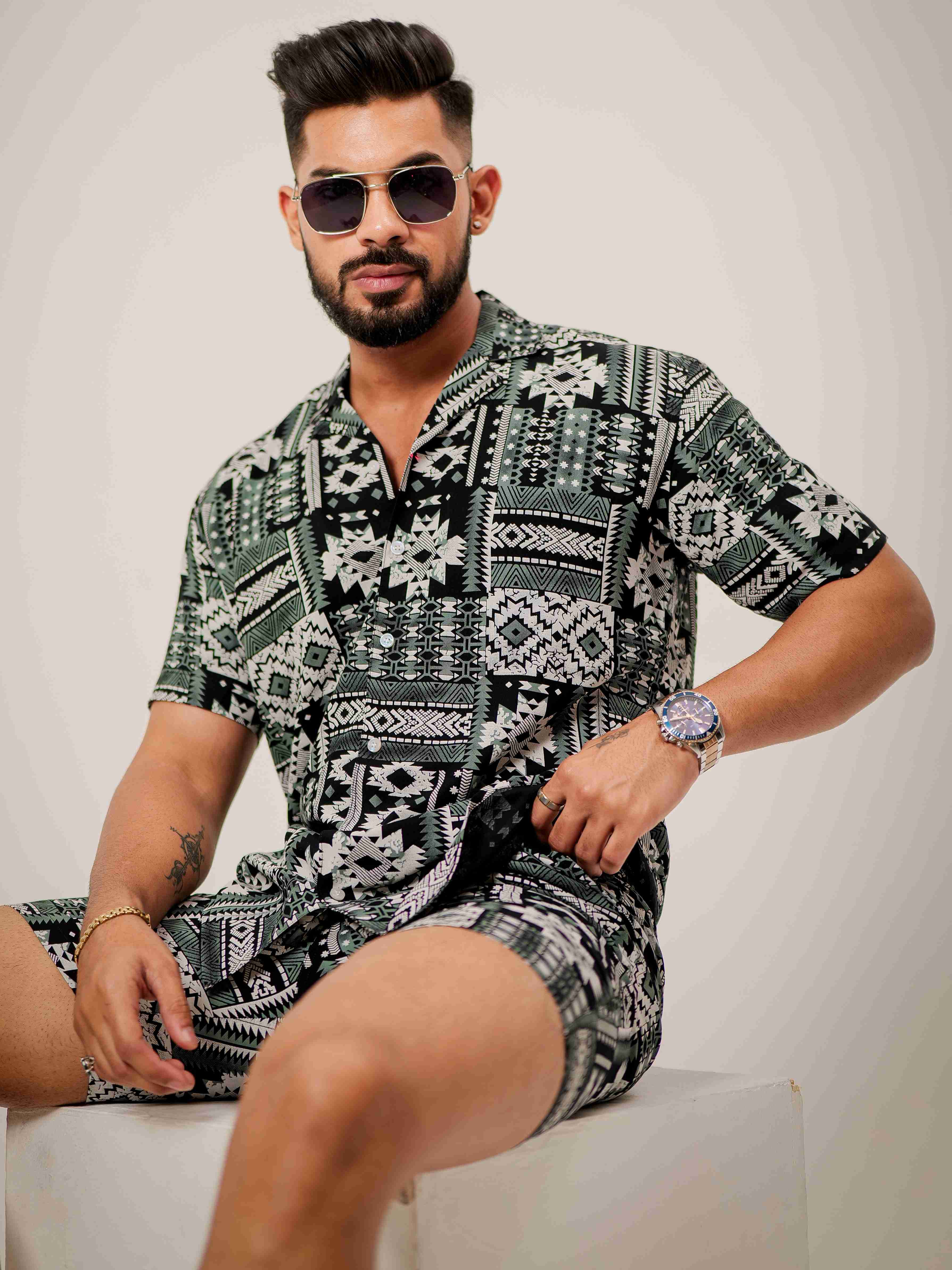 Blue Print Co-Ords Set