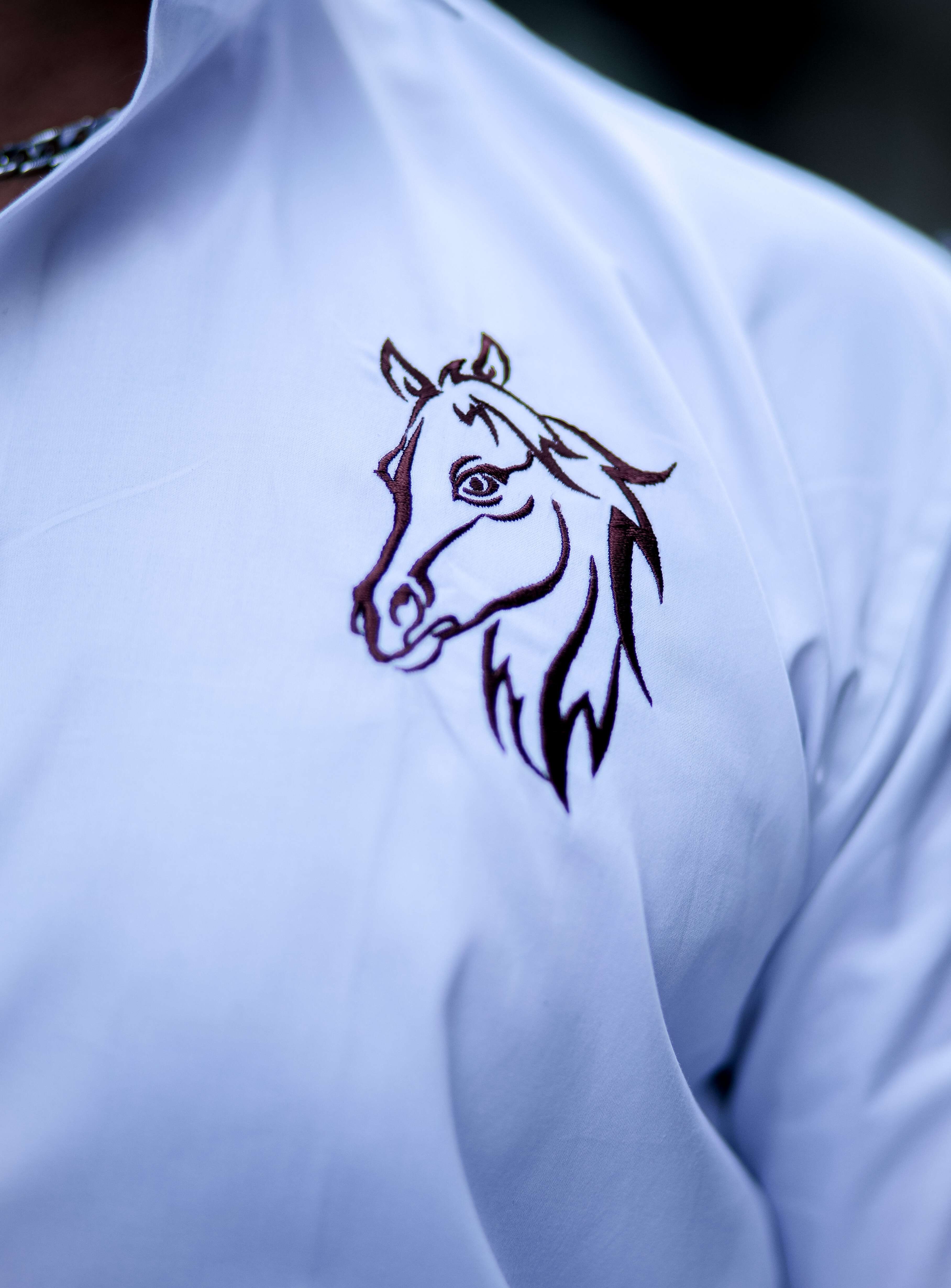 Horse embroidery sale