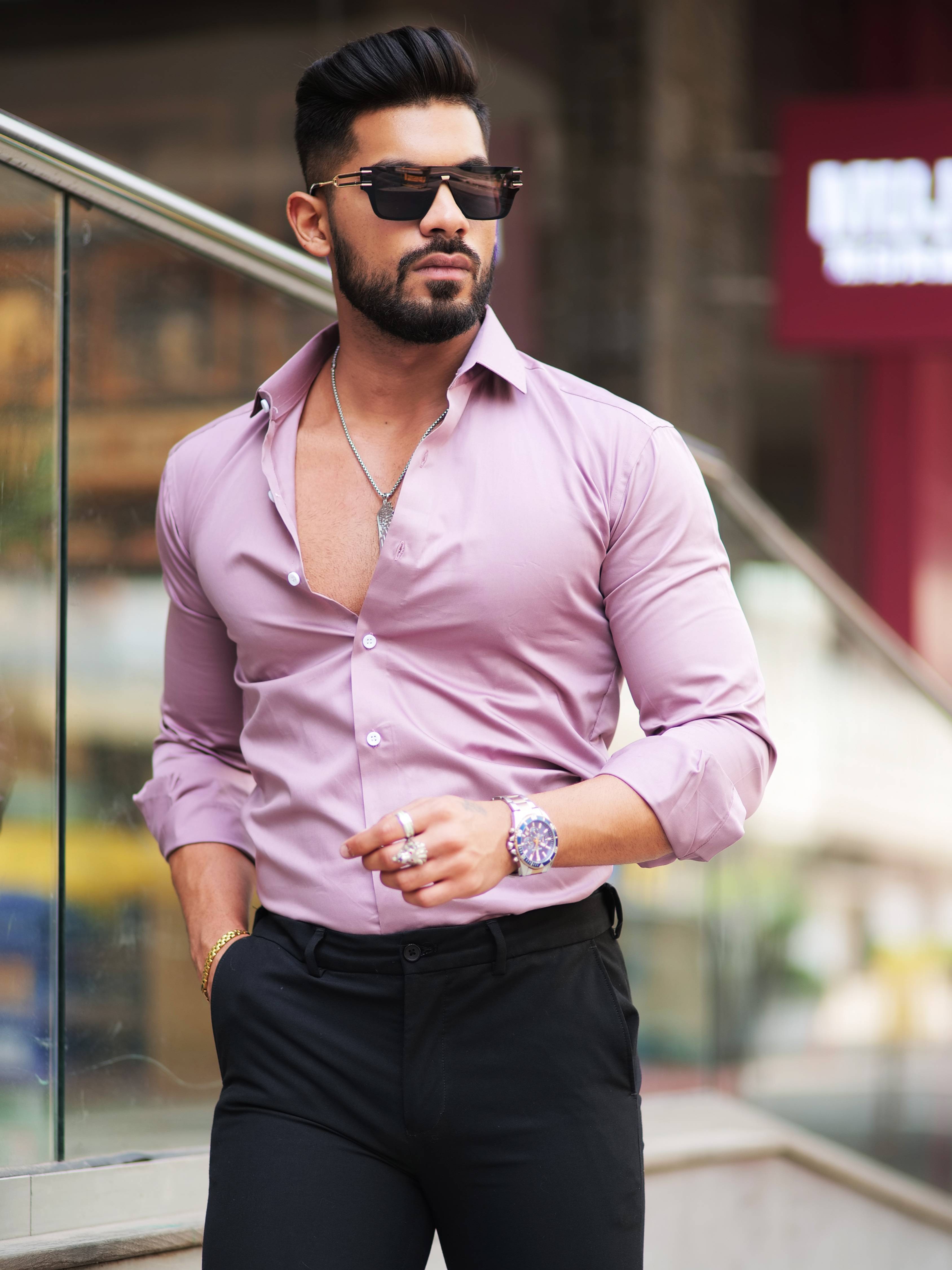 Formy Mountbatten Pink Luxury Formal Shirt – The Foomer
