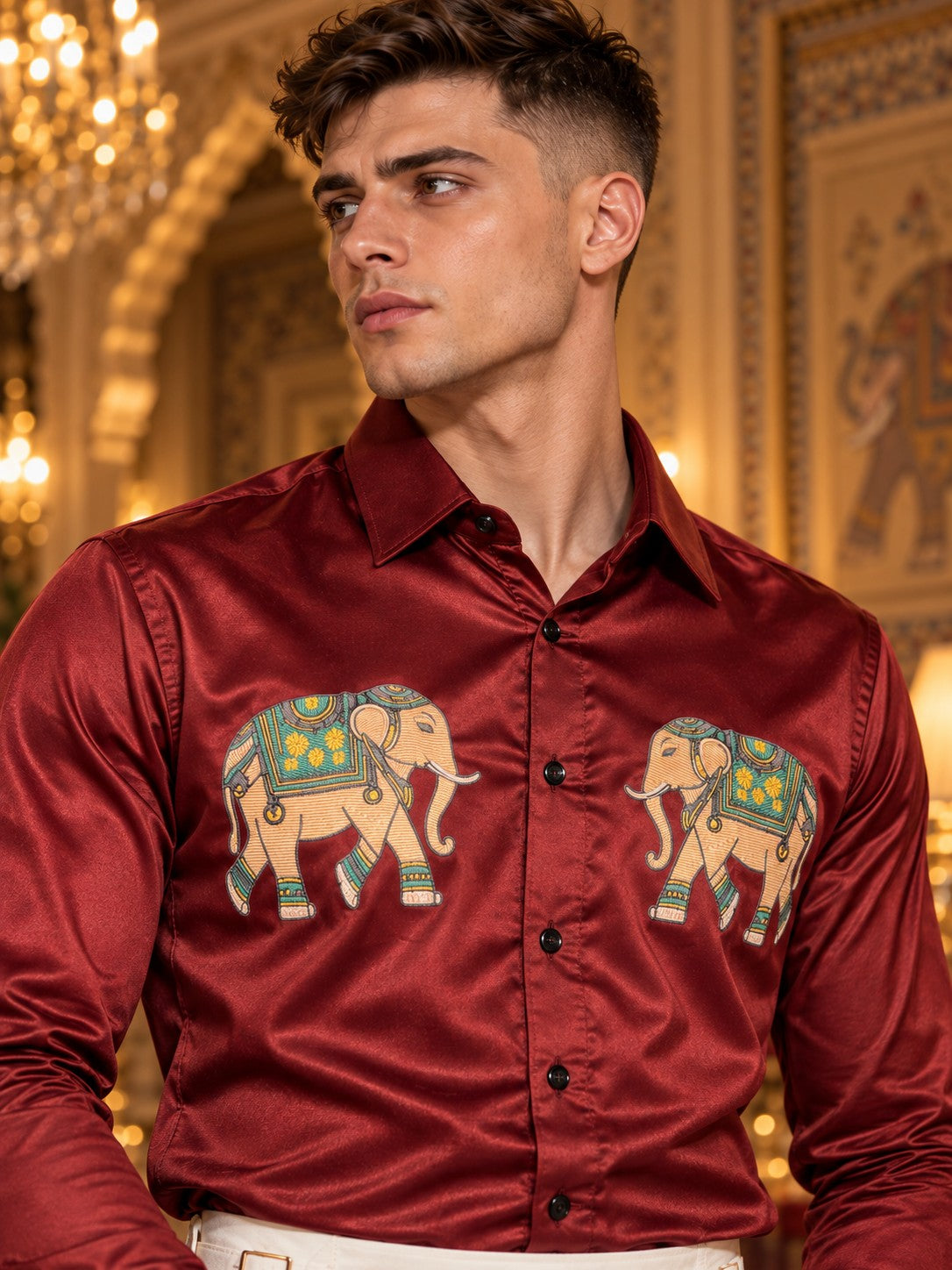 Men's Designer Party or Casual Look Shirt