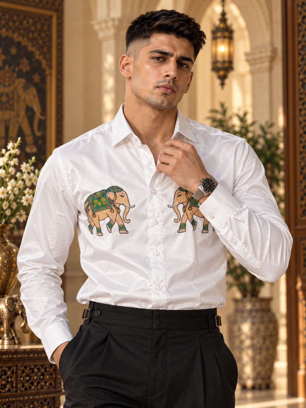 Men's Designer Party or Casual Look Shirt