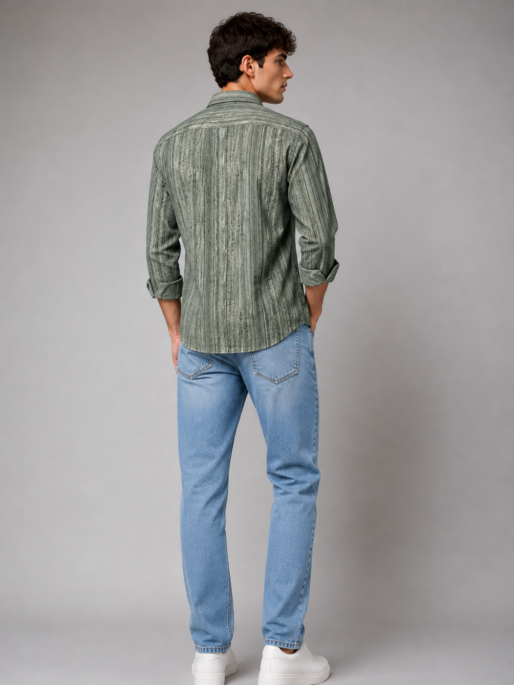 Men's Printed Casual and Formal Regular Fit Shirt