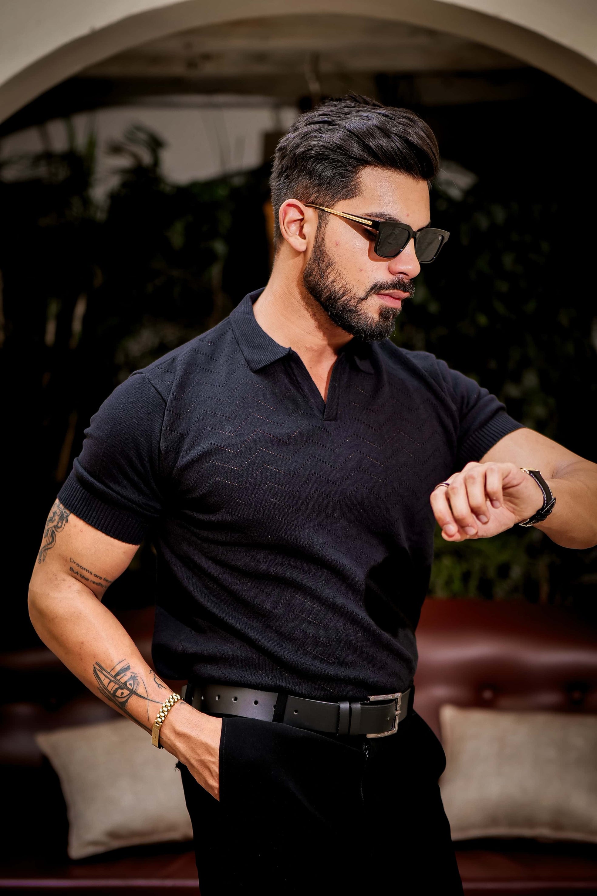 Z-Black Designer Cotton Half Sleeve Premium T Shirt