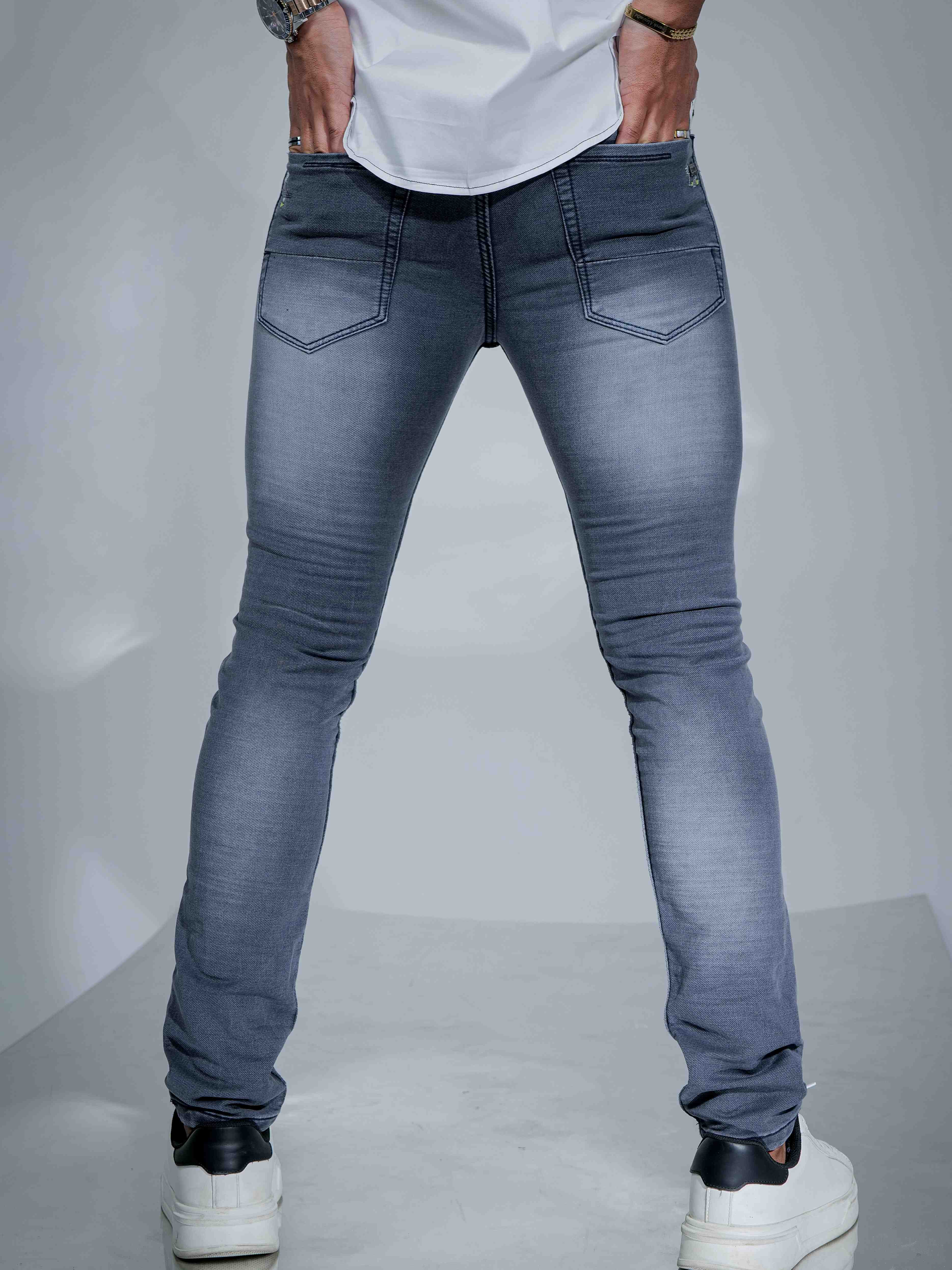 Grey Skinny Jeans