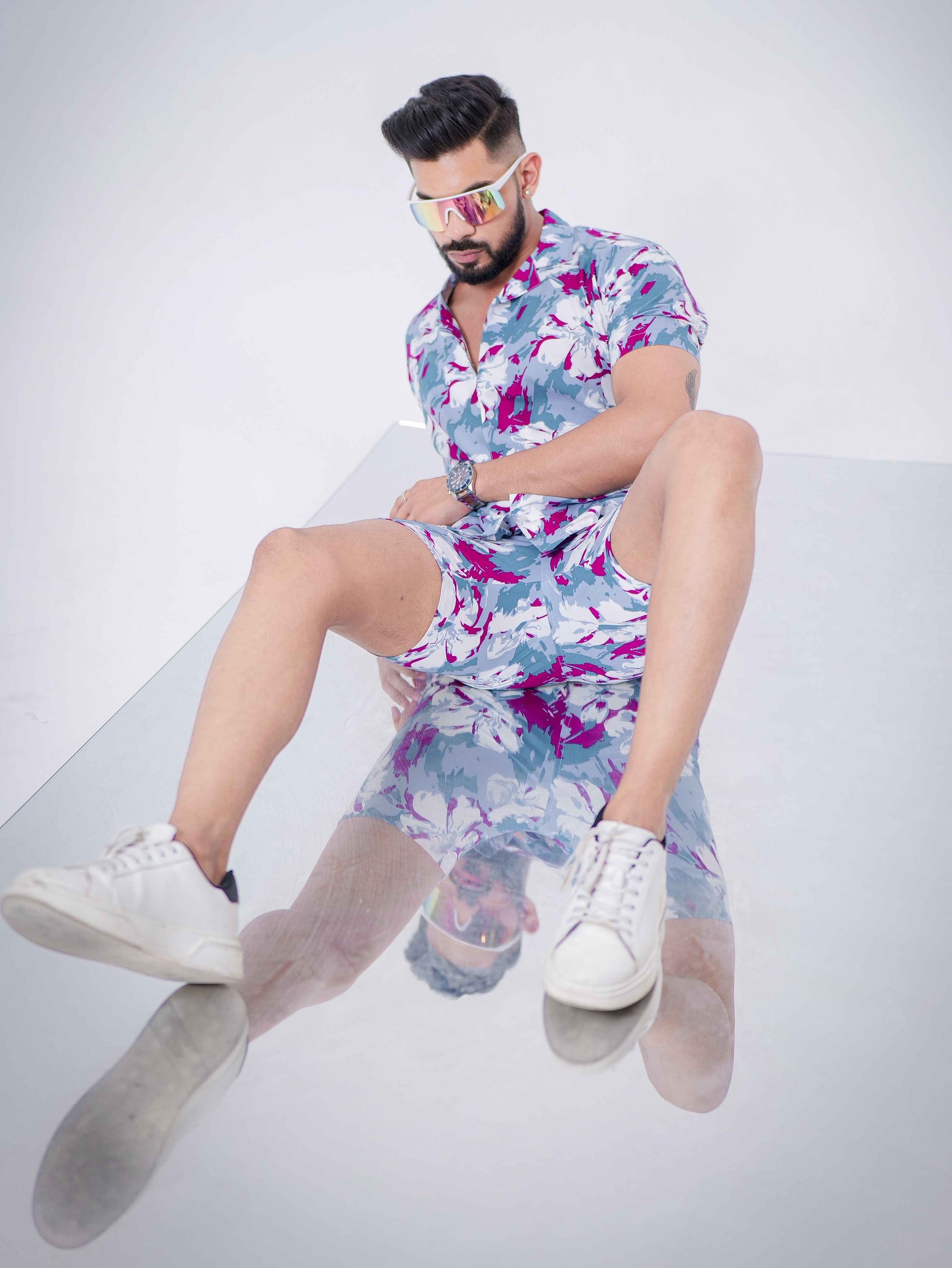 Sky Printed Co-Ords Set